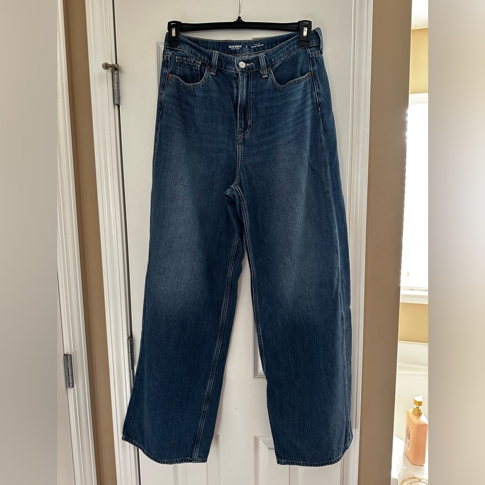 Old Navy  Wide-Leg Jeans - Size 8 Tall